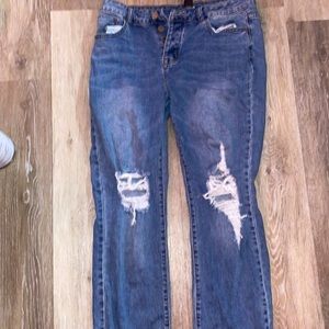 Fashion nova jeans never worn